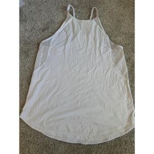 Lululemon White Tank Top size 6